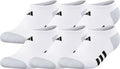 adidas Youth Athletic Cushioned 6-Pack No Show Socks adidas