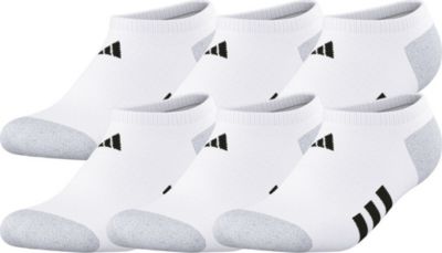 adidas Youth Athletic Cushioned 6-Pack No Show Socks