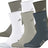 adidas Youth Athletic Cushioned 6-Pack Crew Socks adidas