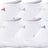 adidas Girl's Athletic Cushioned 6-Pack No Show Socks adidas