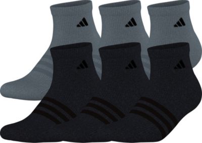 adidas Men's Superlite 3.0 6-Pack Quarter Socks