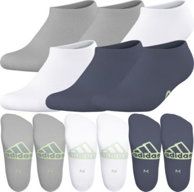 adidas Youth Superlite Classic 6-Pack No Show Socks adidas