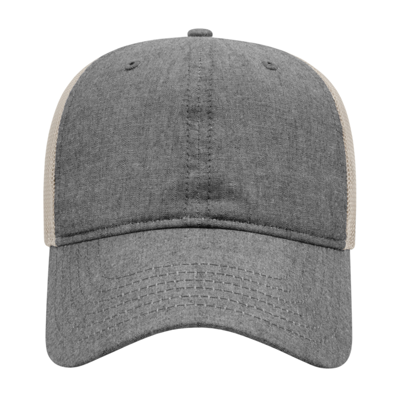 Cap America i1014 Chambray with Soft Mesh Back Cap
