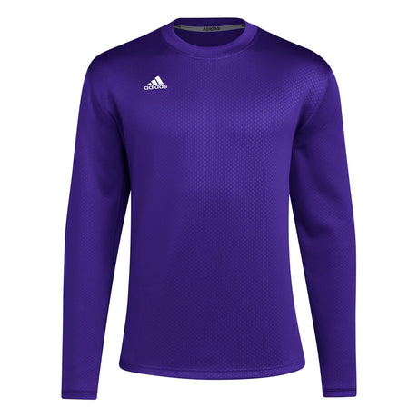 adidas Men's Icon Microfleece Long Sleeve Baseball Jacket