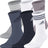 adidas Men's Athletic Cushioned Mixed 6-Pack Crew Socks adidas