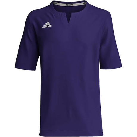 adidas Youth Icon Short Sleeve Baseball Cage Jacket adidas