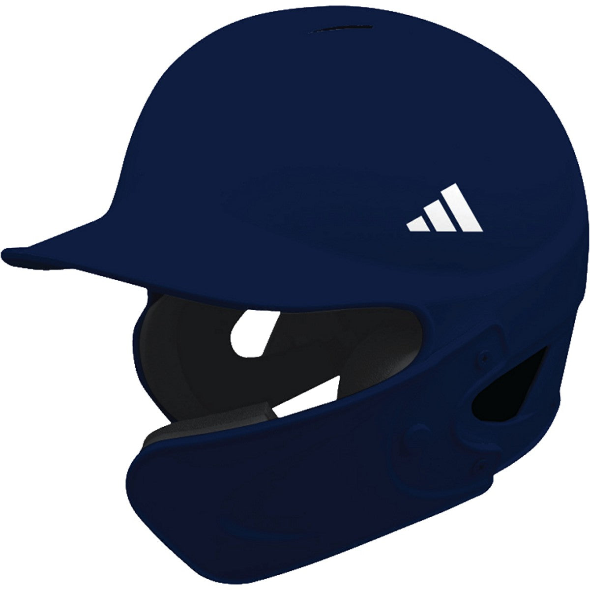 adidas Navy Blue Batting Helmet With C-Flap adidas