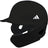 adidas Black Batting Helmet With C-Flap adidas