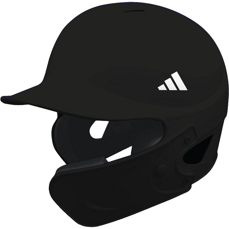 adidas Black Batting Helmet With C-Flap
