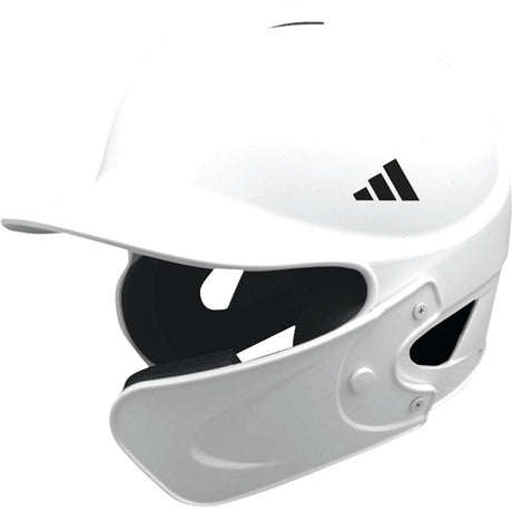 adidas White Batting Helmet With C-Flap adidas