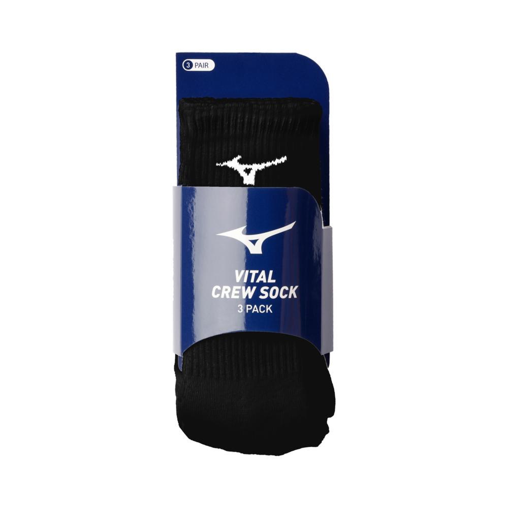 Mizuno Vital Crew Sock 3-Pack Mizuno