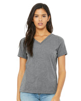 BELLA + CANVAS Women's Relaxed Triblend V-Neck Tee