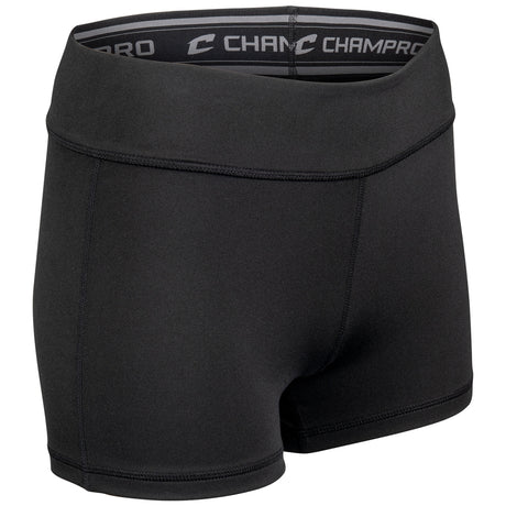 Champro Women's Match Compression 3" Volleyball Shorts-1