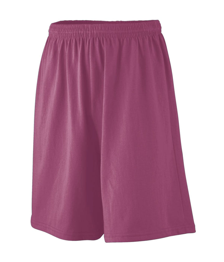 Augusta Men's Longer Length Jersey Shorts Augusta