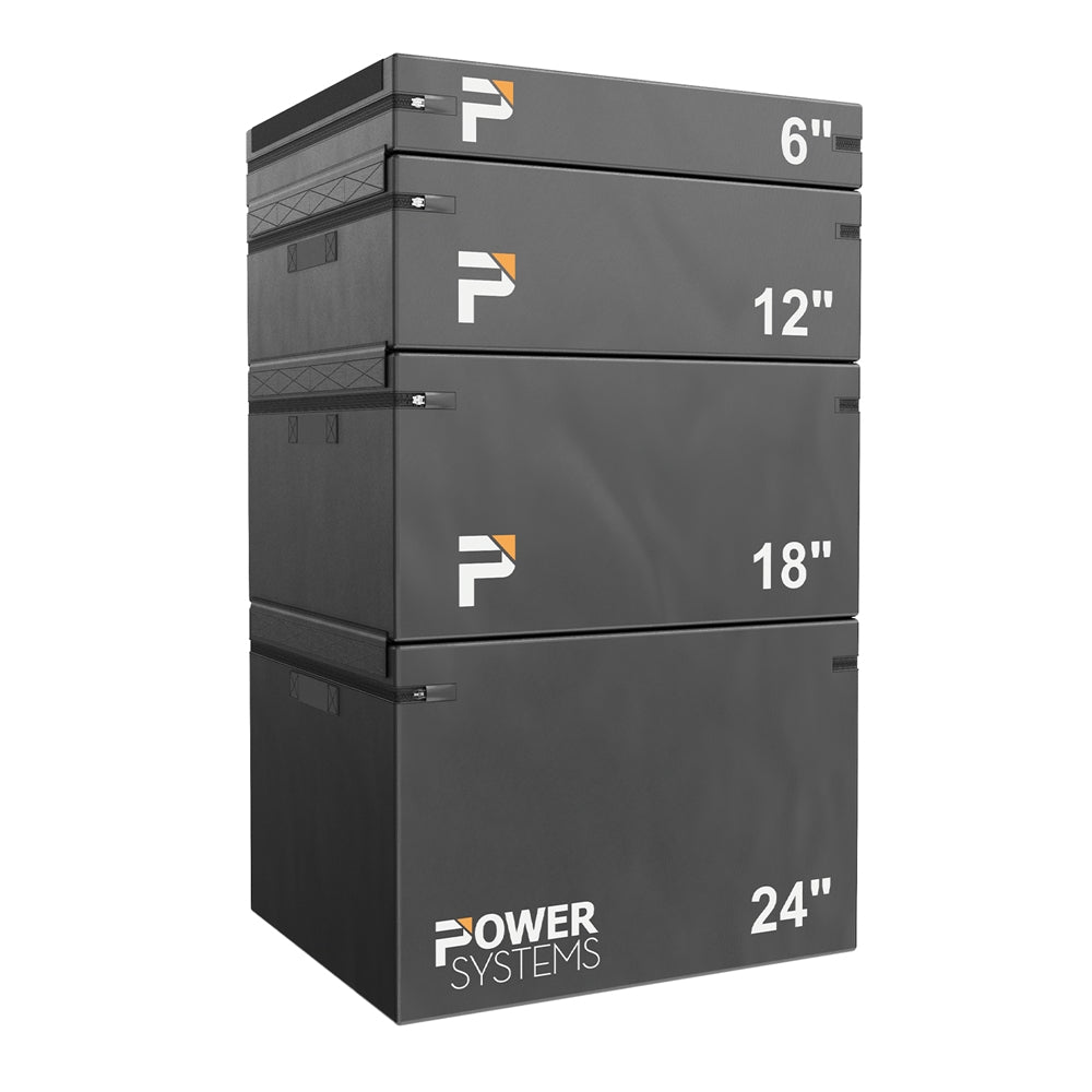 Power Systems Foam Plyo Box Exercise & Wellness Functional Training Plyo Boxes