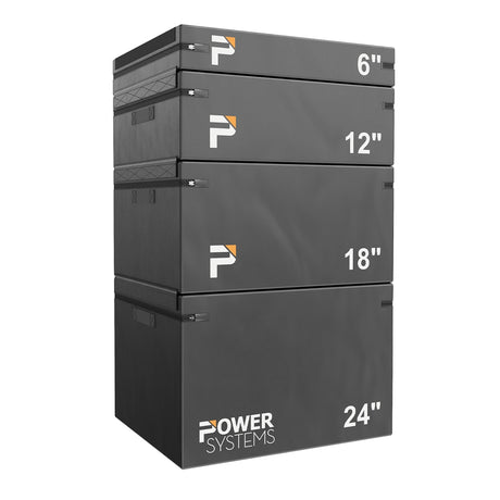 Power Systems Foam Plyo Box Exercise & Wellness Functional Training Plyo Boxes