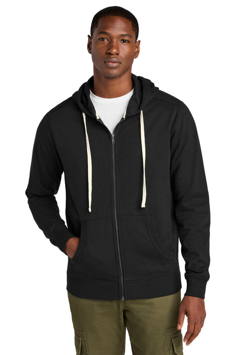 District Men's   Re-Fleece  Full-Zip Hoodie DT8102