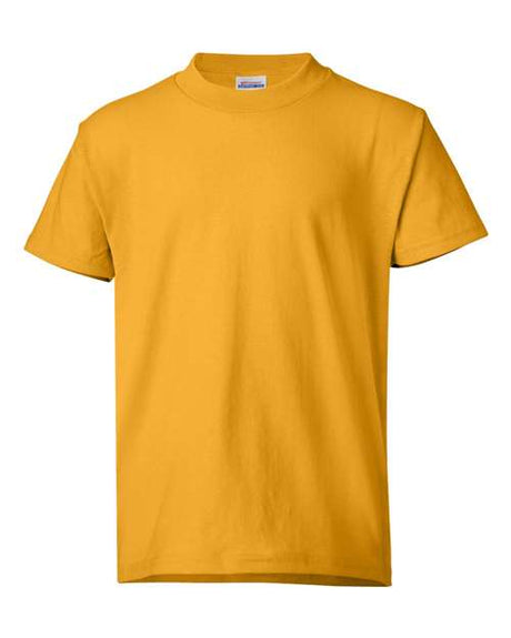 Hanes Youth EcoSmart 50/50 Cotton/Poly T-Shirt Youth Apparel Shirts & Tops