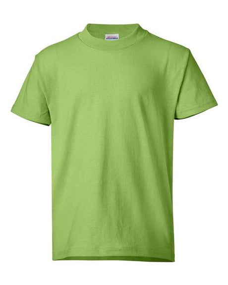 Hanes Youth EcoSmart 50/50 Cotton/Poly T-Shirt Youth Apparel Shirts & Tops