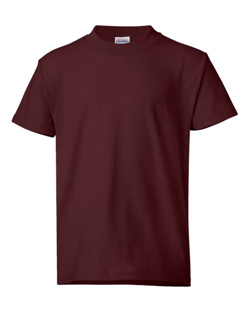 Hanes Youth EcoSmart 50/50 Cotton/Poly T-Shirt Youth Apparel Shirts & Tops