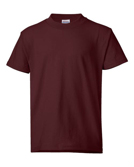 Hanes Youth EcoSmart 50/50 Cotton/Poly T-Shirt Youth Apparel Shirts & Tops