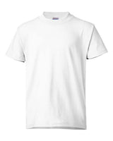 Hanes Youth EcoSmart 50/50 Cotton/Poly T-Shirt Youth Apparel Shirts & Tops