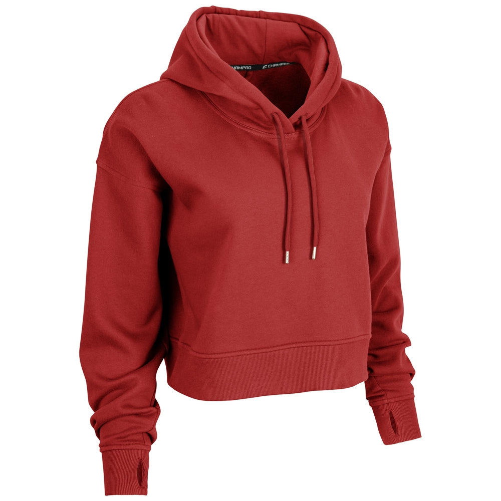 Champro Victory Fleece Women's Crop Hoodie Champro