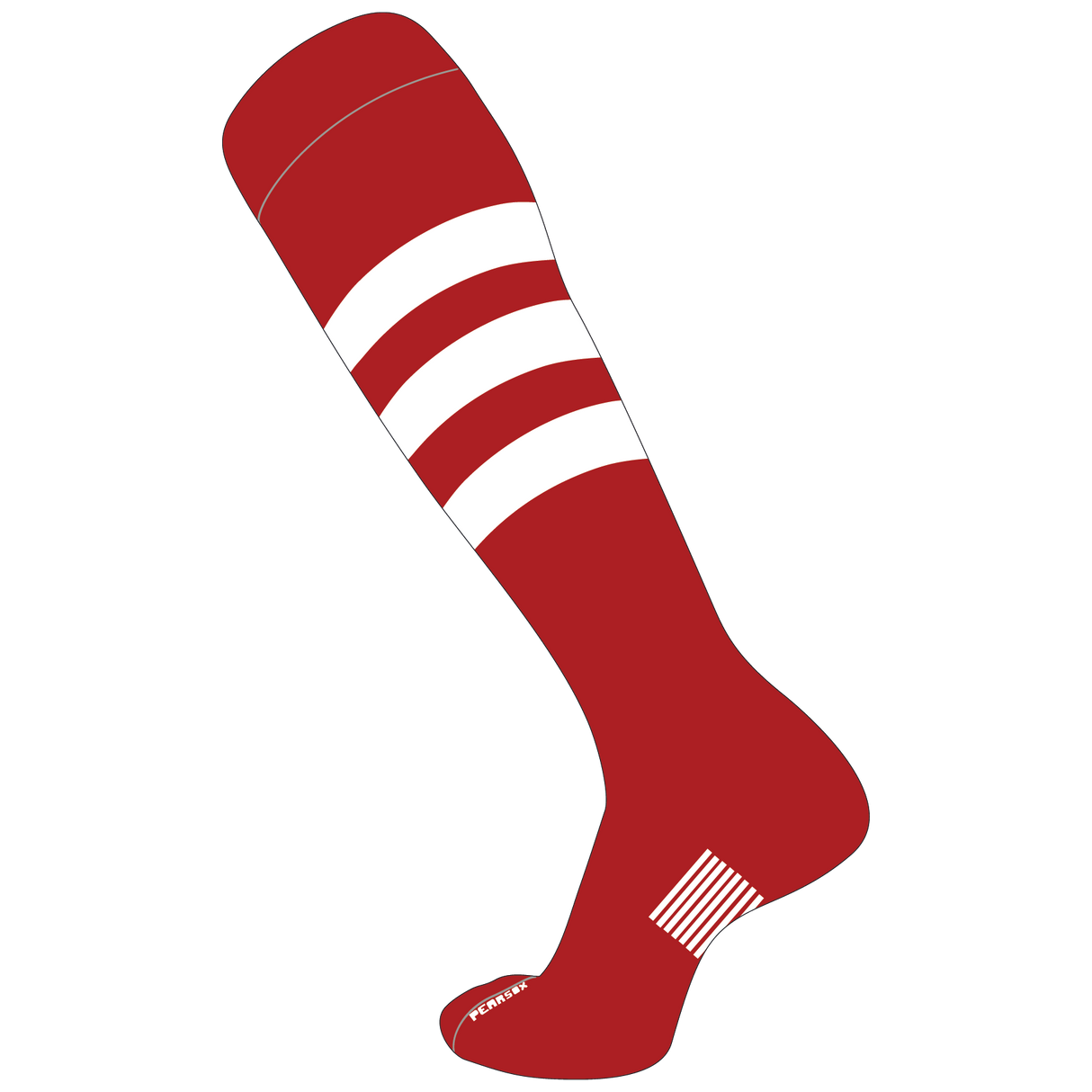 Pear Sox Slugger Baseball Sock Pear Sox