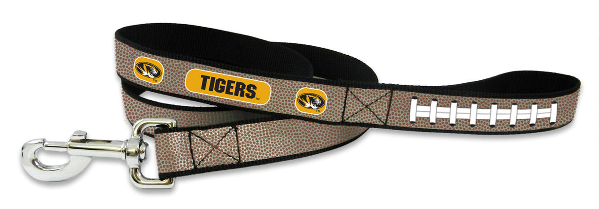 Gamewear Missouri Tigers Reflective Football Pet Leash Size Large Fan Gear NCAA Missouri Tigers