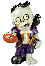 Forever Collectibles Baltimore Ravens Thematic Zombie Figurine Fan Gear NFL Baltimore Ravens