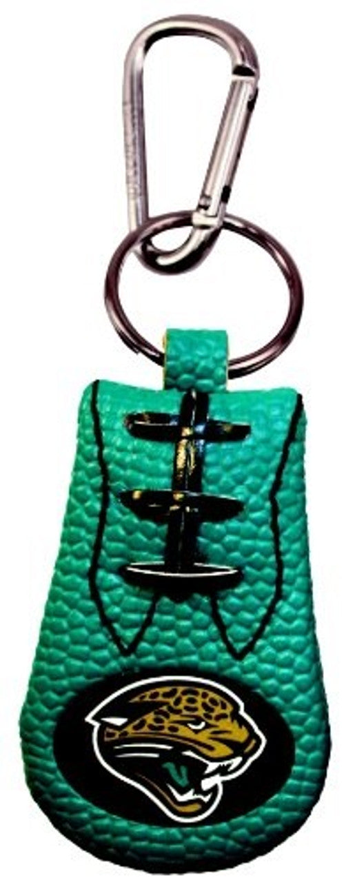 Gamewear Jacksonville Jaguars Team Color Football Keychain Fan Gear NFL Jacksonville Jaguars