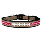 Gamewear Alabama Crimson Tide Reflective Football Pet Collar Size Large Fan Gear NCAA Alabama Crimson Tide