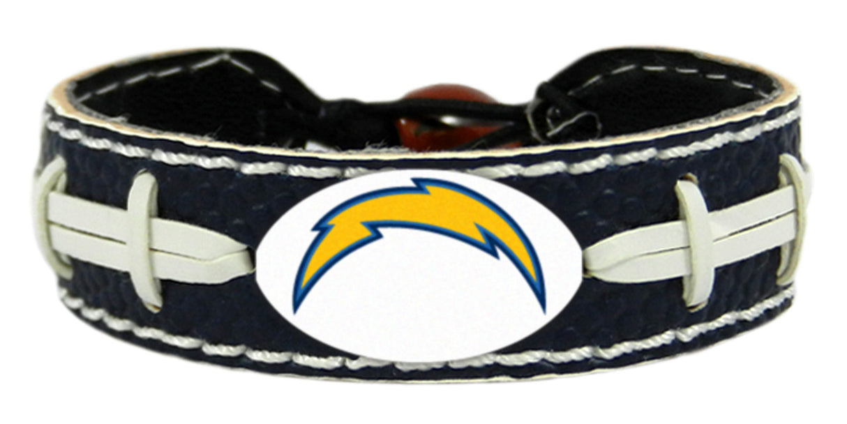 Gamewear Los Angeles Chargers Team Color Football Bracelet Fan Gear NFL Los Angeles Chargers