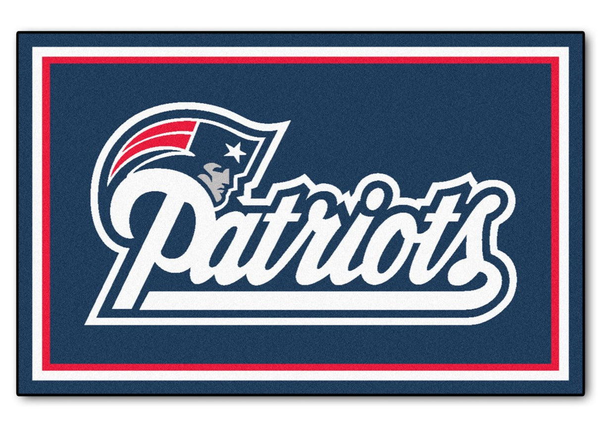 Fanmats New England Patriots Area Rug 5'x8' Fan Gear NFL New England Patriots