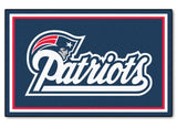 Fanmats New England Patriots Area Rug 5'x8' Fan Gear NFL New England Patriots