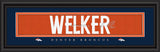 Prints Charming Denver Broncos Wes Welker Signature Style Print 8x24 Fan Gear NFL Denver Broncos