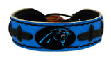 Gamewear Carolina Panthers Team Color Football Bracelet Fan Gear NFL Carolina Panthers