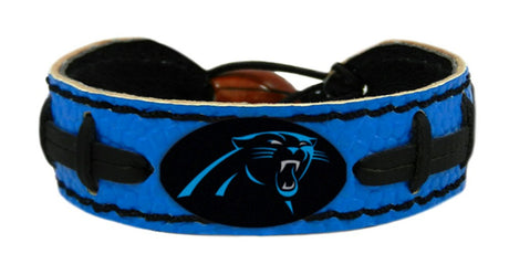 Gamewear Carolina Panthers Team Color Football Bracelet Fan Gear NFL Carolina Panthers