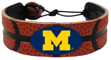 Gamewear Michigan Wolverines Classic Basketball Bracelet Fan Gear NCAA Michigan Wolverines