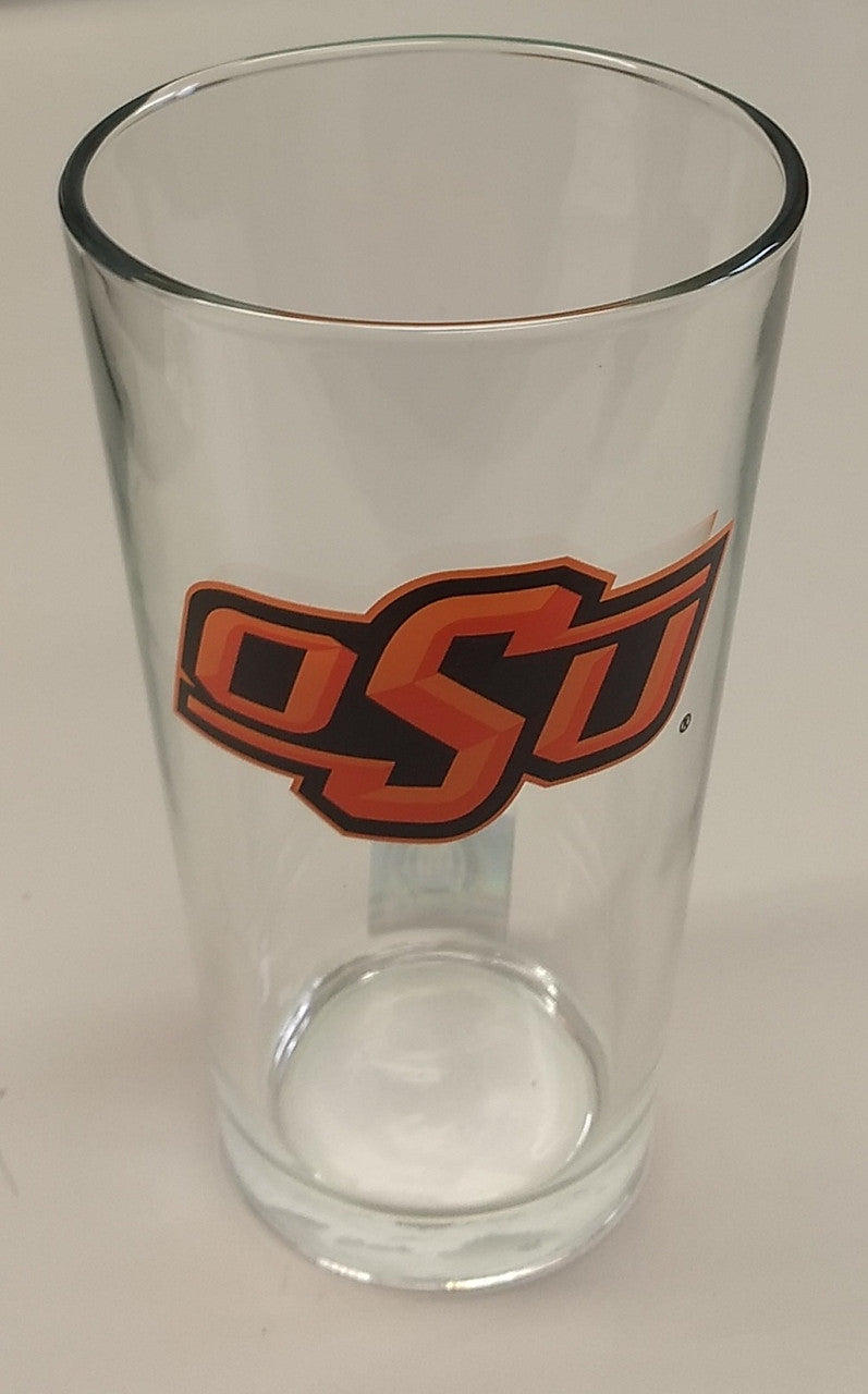 BOELTER Oklahoma State Cowboys 16oz 3 Color Glass Pint Fan Gear NCAA Oklahoma State Cowboys