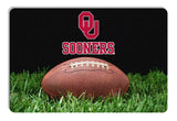 Gamewear Oklahoma Sooners Classic Football Pet Bowl Mat Size Large Fan Gear NCAA Oklahoma Sooners