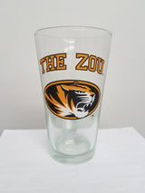 BOELTER Missouri Tigers The Zou 16oz Glass Pint Fan Gear NCAA Missouri Tigers