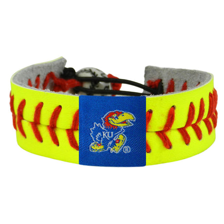 Gamewear Kansas Jayhawks Classic Softball Bracelet Fan Gear NCAA Kansas Jayhawks