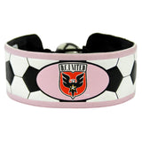 Gamewear DC United Pink Soccer Bracelet Fan Gear MLS DC United
