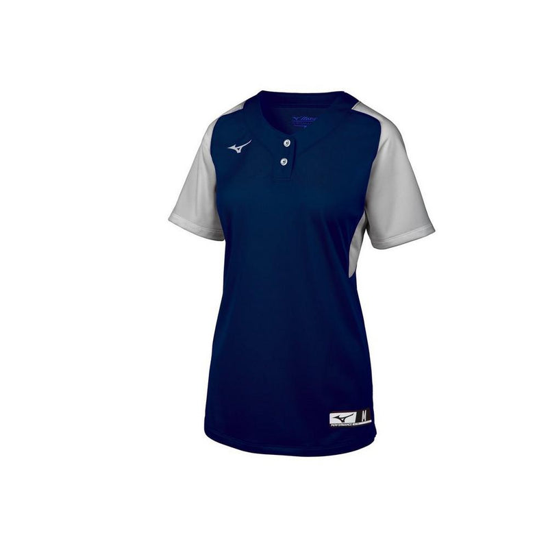 Mizuno Aerolite 2-Button Softball Jersey