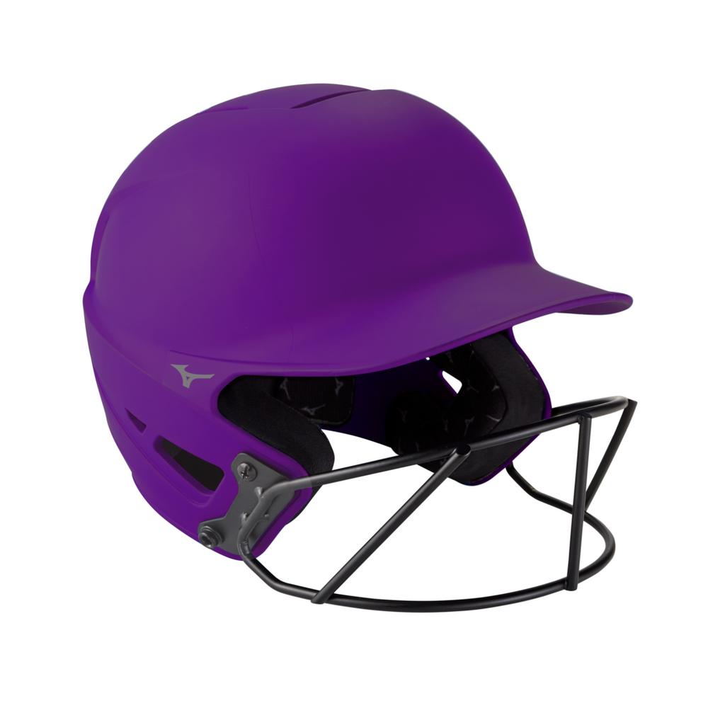 Mizuno F6 Fastpitch Softball Batting Helmet - Solid Color Mizuno