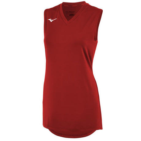 Mizuno Women's Sleeveless V-Neck Volleyball Jersey Mizuno