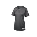 Mizuno Youth Aerolite 2-Button Softball Jersey Mizuno