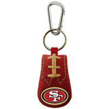 Gamewear San Francisco 49ers Team Color Football Keychain Fan Gear NFL San Francisco 49ers
