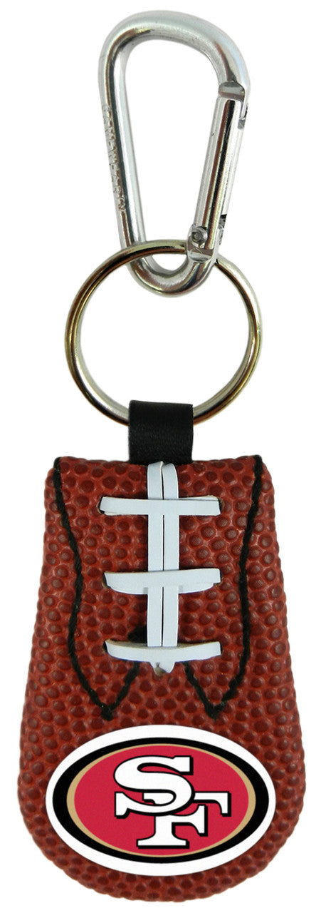 Gamewear San Francisco 49ers Classic Football Keychain Fan Gear NFL San Francisco 49ers